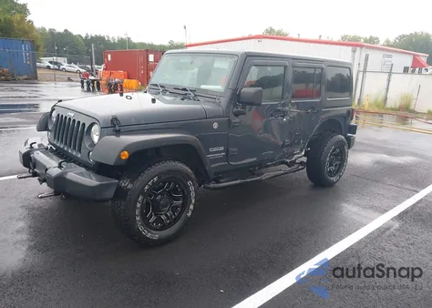 2017 Jeep Wrangler Unlimited Sport 4X4 from USA, damaged, VIN 1C4BJWDG0HL562913